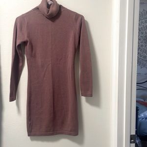 Fashion Nova turtleneck sweater dress